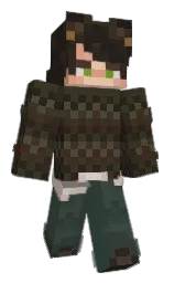 birch and cape cod Minecraft skin — Classic model