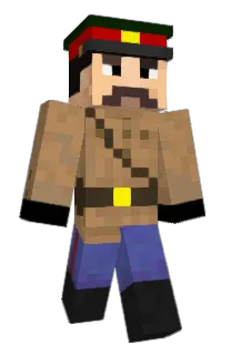 Front of Minecraft skin