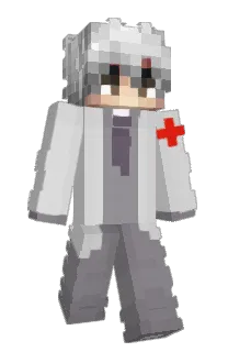 Front of Monanek's skin