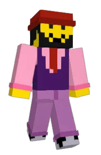 Front of Dajick's skin