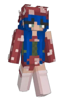 Front of HeartRottv's skin