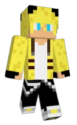 DJ_EDX's Minecraft skin wearing the Migrator cape