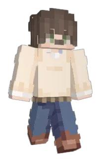 Front of Hirolotl's skin