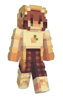 Front of Minecraft skin