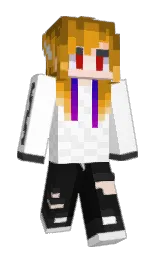 MackaroniNoodle's Minecraft skin wearing the Pan cape