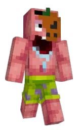 chestnut rose and tonys pink Minecraft skin — Classic model — first worn by UAmaxxing