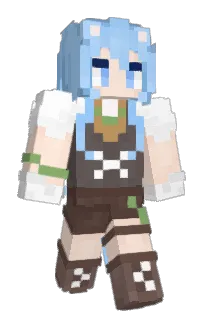 Front of Minecraft skin