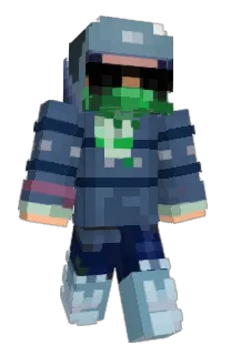 Front of leafdice's skin