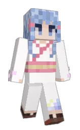 rose white and link water Minecraft skin — Classic model