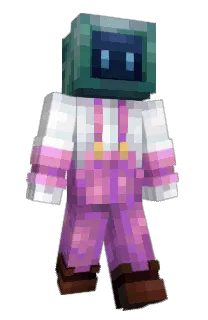 Front of Gerynchik's skin