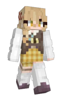 Front of Nukame's skin