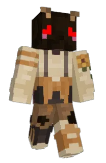 Front of Minecraft skin
