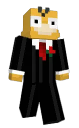 Slim Minecraft skin