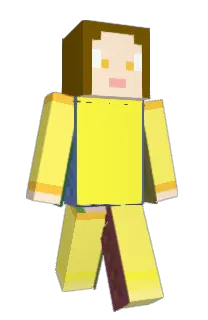 Front of Minecraft skin