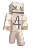 4v Minecraft avatar full body