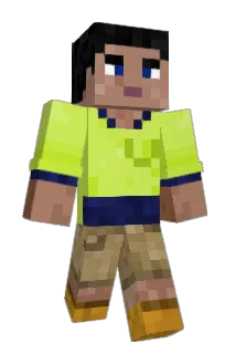 50000inch Minecraft avatar full body