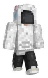 iron and white Minecraft skin — Classic model — first worn by Ryder_0617_TW