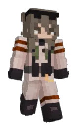 clam shell and pine cone Minecraft skin — Slim model — first worn by Shieif