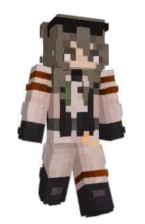 Front of Shieif's skin