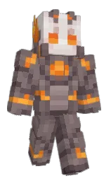 biografft's Minecraft skin wearing the Migrator cape