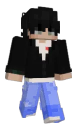 V4L33K's Minecraft skin wearing the Follower's cape