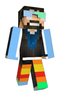 Front of RELIGATED's skin