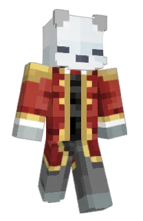 Front of iquaa's skin