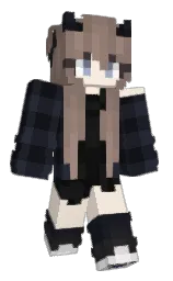Louka_san's Minecraft skin wearing the Migrator cape