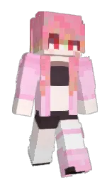classic rose and cupid Minecraft skin — Slim model — first worn by ytqs