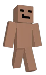 sandal and black Minecraft skin — Classic model