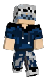 black and downriver Minecraft skin — Classic model — first worn by Tsuki790