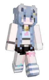 Slim Minecraft skin