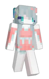 white and loblolly Minecraft skin — Slim model — first worn by eerbi