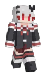 EllySilverArrow's Minecraft skin wearing the Pan cape