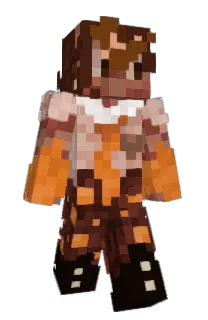Front of catballer's skin