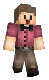 AMD8's Minecraft skin wearing the 15th Anniversary cape