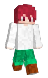 white and alabaster Minecraft skin — Slim model — first worn by SaintsS1