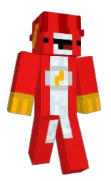 refaz's Minecraft skin wearing the Menace cape