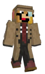 leather and tussock Minecraft skin — Classic model — first worn by scorchw