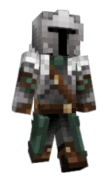 Gink19870's Minecraft skin wearing the Migrator cape