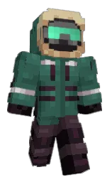 stromboli and cocoa brown Minecraft skin — Classic model