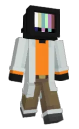 iron and cod gray Minecraft skin — Slim model — first worn by Perdeils