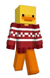Front of Bocknar's skin