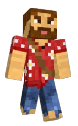 porsche and macaroni and cheese Minecraft skin — Classic model — first worn by Vechtera