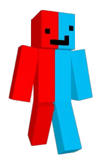 Front of BlueDiax's skin