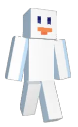 camshow's Minecraft skin wearing the Pan cape