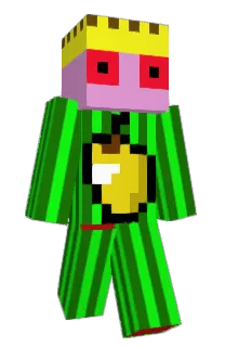 Front of Minecraft skin