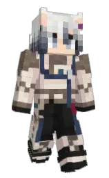 Slim Minecraft skin