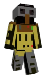 roti and dove gray Minecraft skin — Classic model — first worn by HZ302