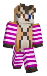 tumbleweed and flirt Minecraft skin — Classic model — first worn by DiscountJack